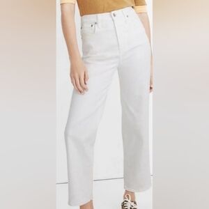 Madewell Women's White Jeans